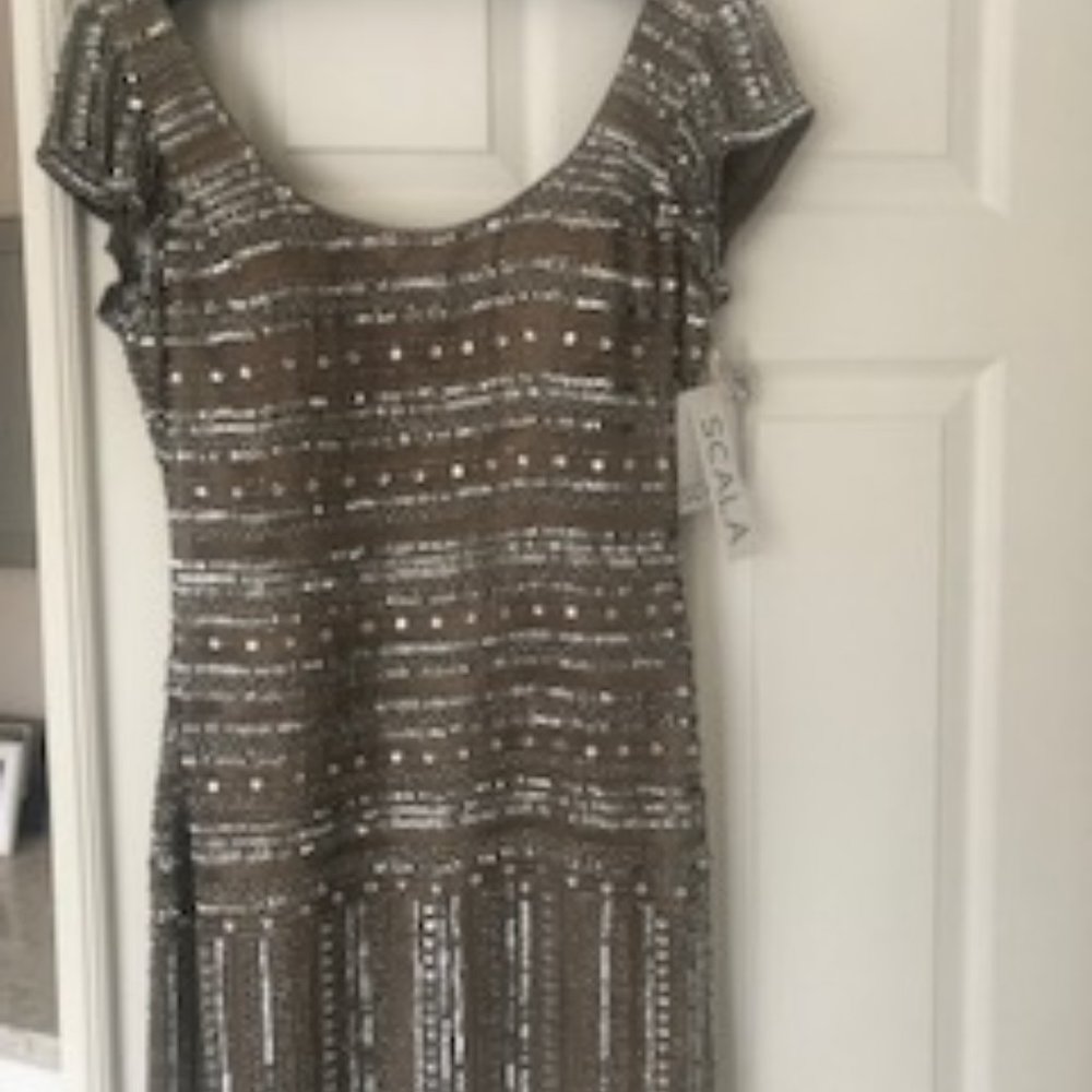 Scala Sequin Dress   Size 10   New with tags, never worn
